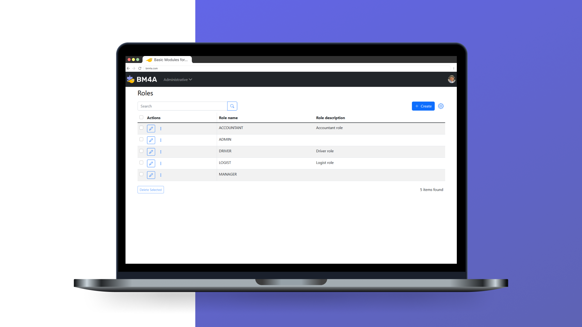 screenshot of BM4A FLS